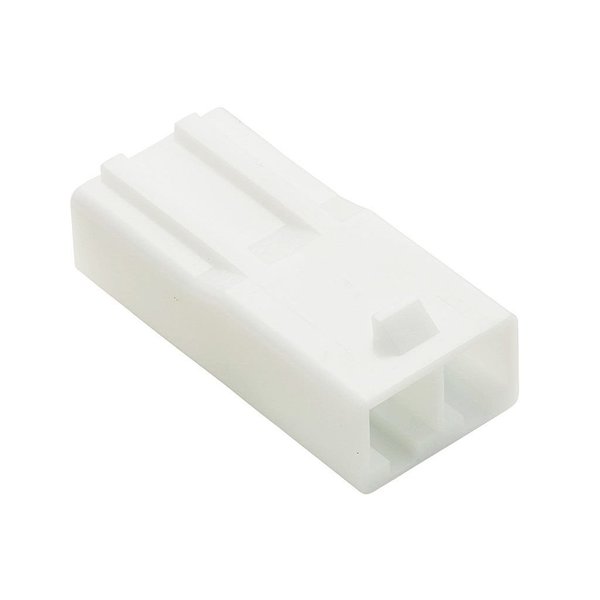Molex Wire-To-Wire Versablade Hybrid Plug Housing, Without Mounting Ears, 2 Circuits, Polyester 351504209